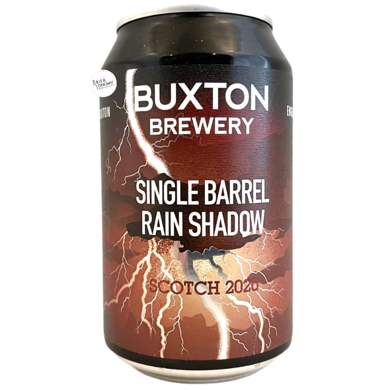 Bière Single Barrel Rain Shadow Scotch 2020 Imperial Stout 33 cl Brasserie Buxton Brewery