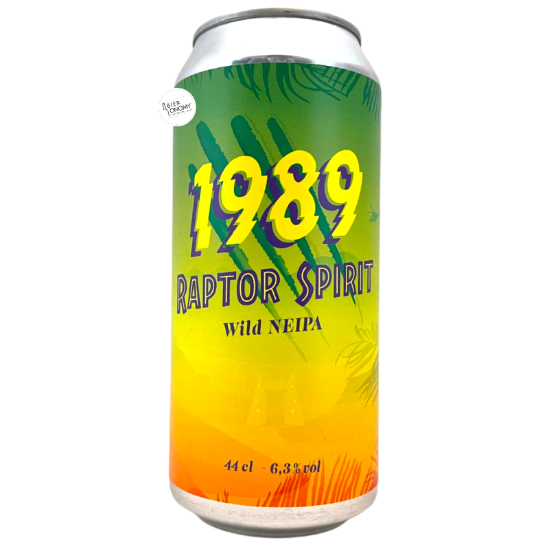 Bière Raptor Spirit Wild NEIPA 44 cl Brasserie 1989 Brewing