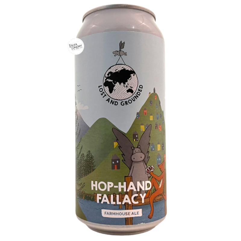Bière Hop-Hand Fallacy Farmhouse Ale 44 cl Brasserie Lost And Grounded