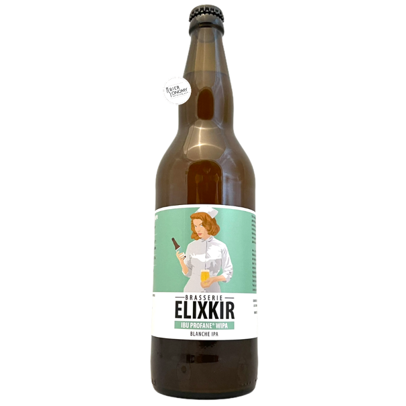Bière IBU Profane WIPA Blanche IPA 66 cl Brasserie Elixkir