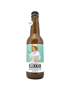 Bière IBU Profane WIPA Blanche IPA 33 cl Brasserie Elixkir