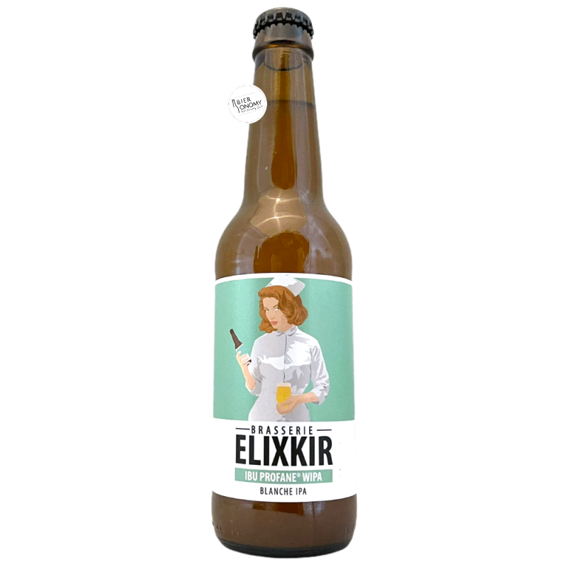 Bière IBU Profane WIPA Blanche IPA 33 cl Brasserie Elixkir