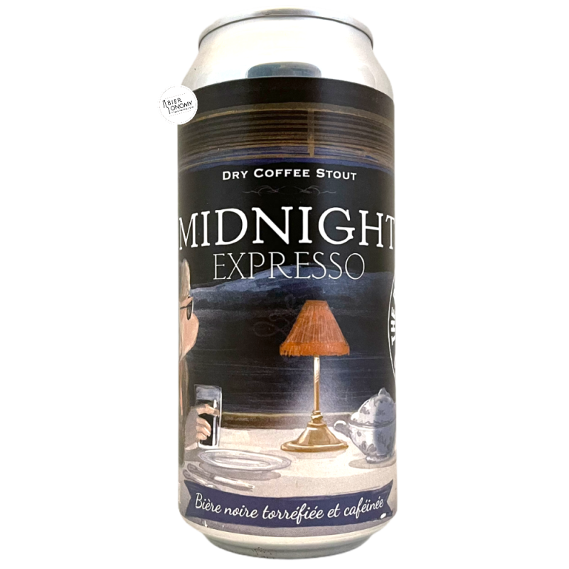 Bière Midnight Expresso Dry Coffee Stout 44 cl Brasserie Piggy Brewing