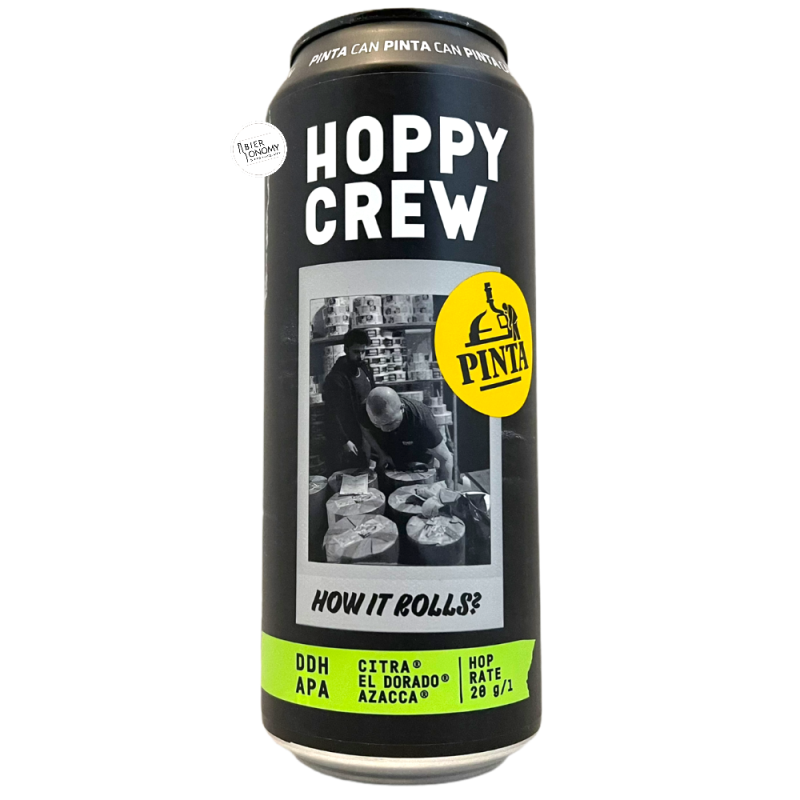 Bière Hoppy Crew How It Rolls? DDH APA 50 cl Brasserie Browar PINTA