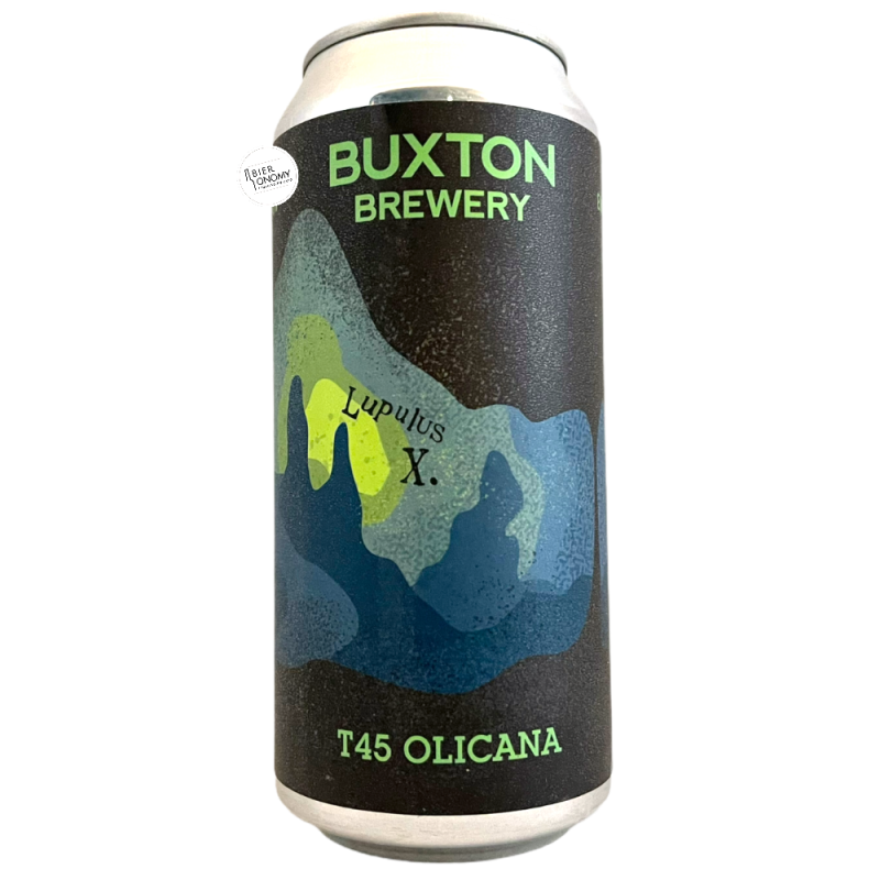 Bière T45 Olicana IPA LupulusX 44 cl Brasserie Buxton Brewery