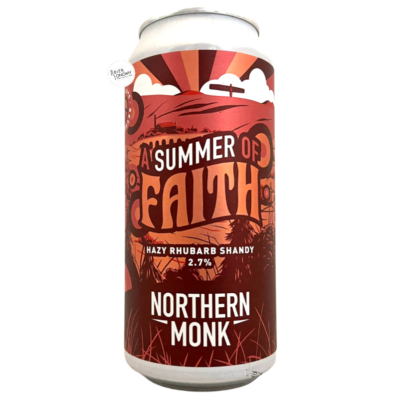 Bière Summer of Faith Hazy Rhubarb Shandy 44 cl Brasserie Northern Monk Brew Co