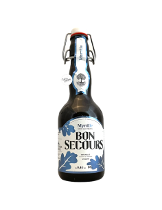 Bière Bon Secours Myrtille Dry Hopping 33 cl Brasserie Caulier