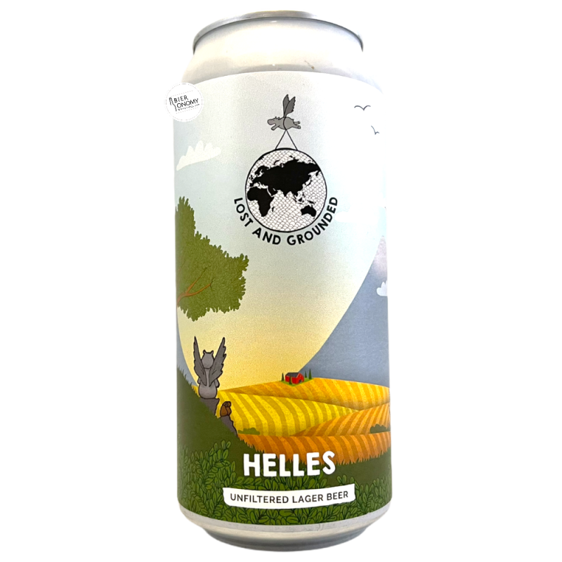 Bière Helles Unfiltered Lager 44 cl Brasserie Lost And Grounded