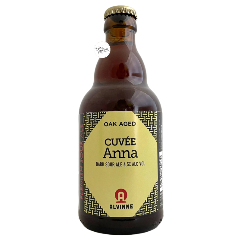 Bière Cuvée Anna Dark Sour Ale 33 cl Brasserie Alvinne