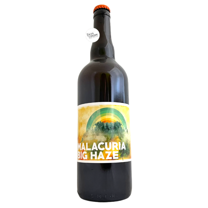Bière Big Haze DIPA 75 cl Brasserie Malacuria