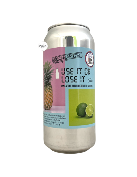 Bière Use It Or Lose IPA Sour IPA 44 cl Brasserie Neon Raptor