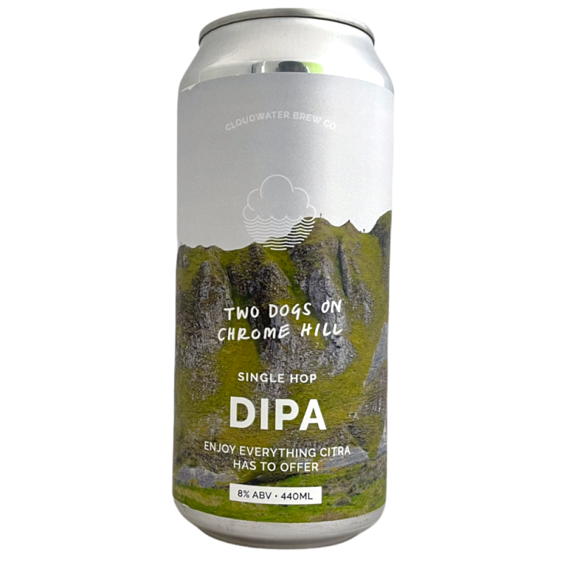 Two Dogs On Chrome Hill DIPA 44 cl Cloudwater