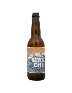 Bière Blanche Houblonnée Wheat Beer 33 cl Brasserie de la Vallée du Giffre