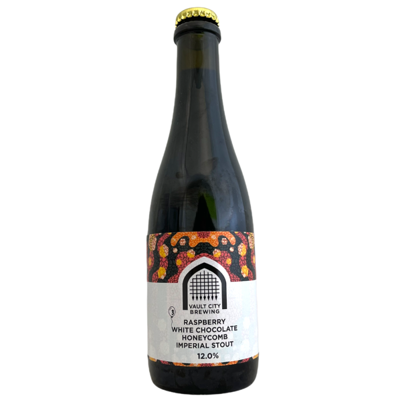 Raspberry White Chocolate Honeycomb Imperial Stout 37,5 cl Vault City
