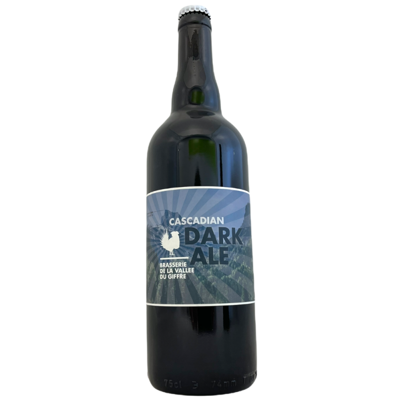 Cascadian Dark Ale Black IPA 75 cl Vallée du Giffre