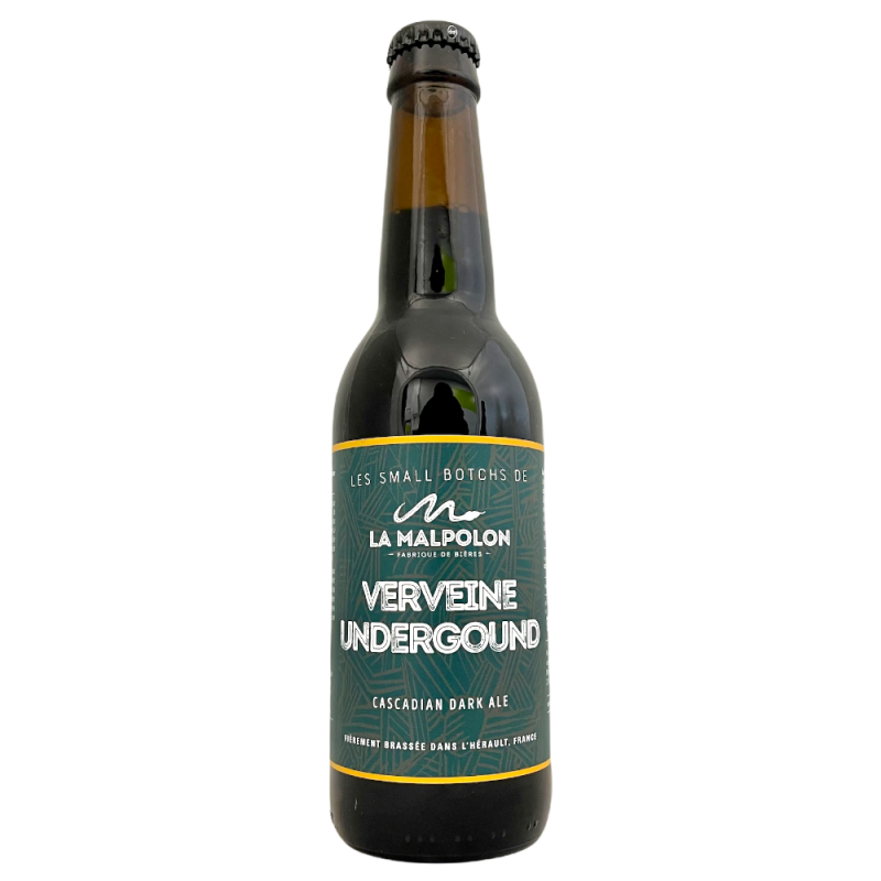 Verveine Underground Cascadian Dark Ale 33 cl La Malpolon