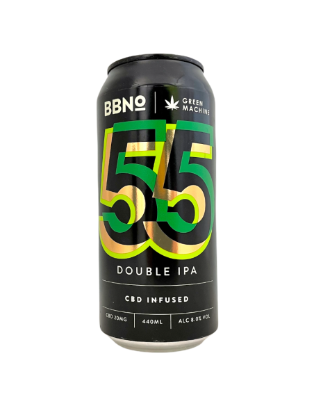 55 Double IPA CBD Infused 44 cl Brew By Numbers