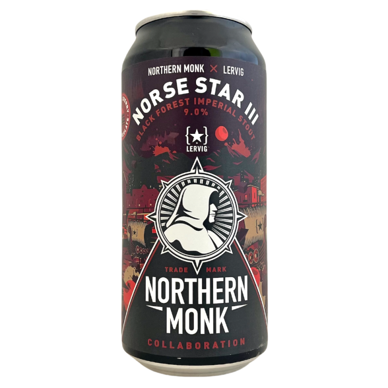 Bière Norse Star III Imperial Stout 44 cl Brasserie Northern Monk x Lervig
