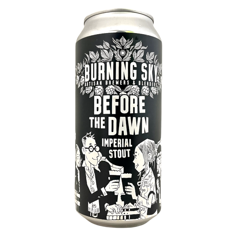 Bière Before the Dawn Imperial Stout 44 cl Brasserie Burning Sky Brewery