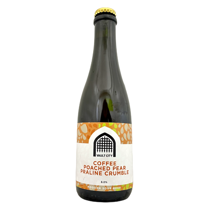 Bière Coffee Poached Pear Praline Crumble Smoothie Sour 37,5 cl Brasserie Vault City Brewery
