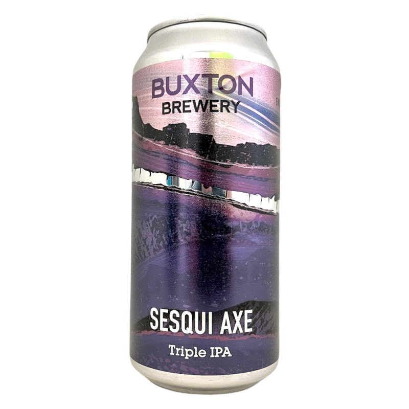 Bière Sesqui Axe Triple IPA 44 cl Brasserie Buxton Brewery