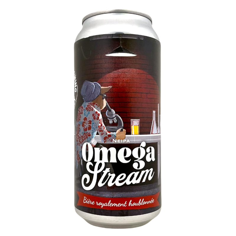 Bière Omega Stream NEIPA 44 cl Brasserie Piggy Brewing