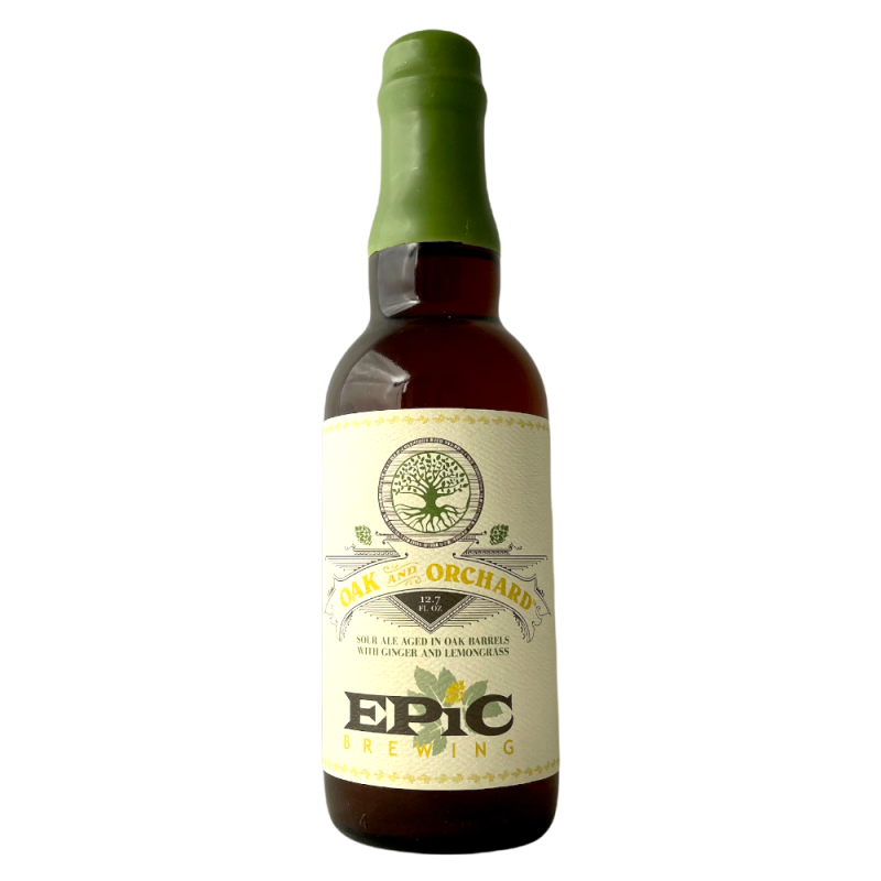 Bière Oak and Orchard Ginger Lemongrass Sour 37,5 cl Brasserie Epic Brewing Co