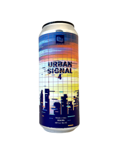 Bière Urban Signal 4 DDH IPA 50 cl Brasserie GAS Brew