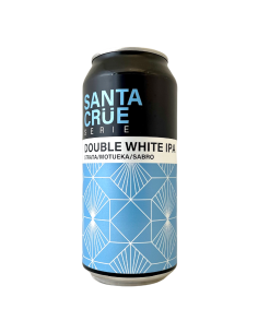 Bière Santa Crüe Serie Double White IPA 44 cl Brasserie Sainte Cru
