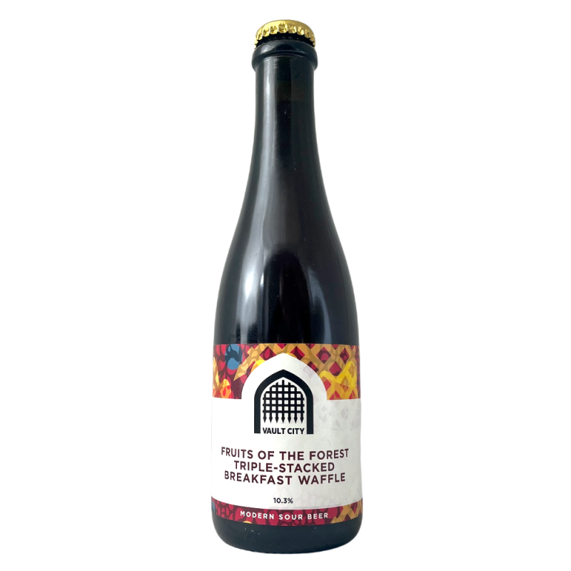 Bière Fruits of the Forest Triple Stacked Breakfast Waffle Sour 37,5 cl Brasserie Vault City Brewing