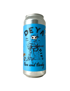 Bière Live and Lively DIPA 50 cl DEYA Brewing