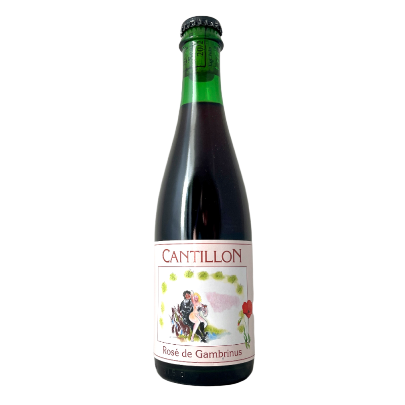 Bière Rosé de Gambrinus 37,5 cl Brasserie Cantillon