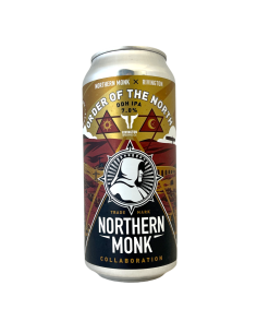 Bière Order Of The North DDH IPA 44 cl Brasserie Northern Monk Brew Co