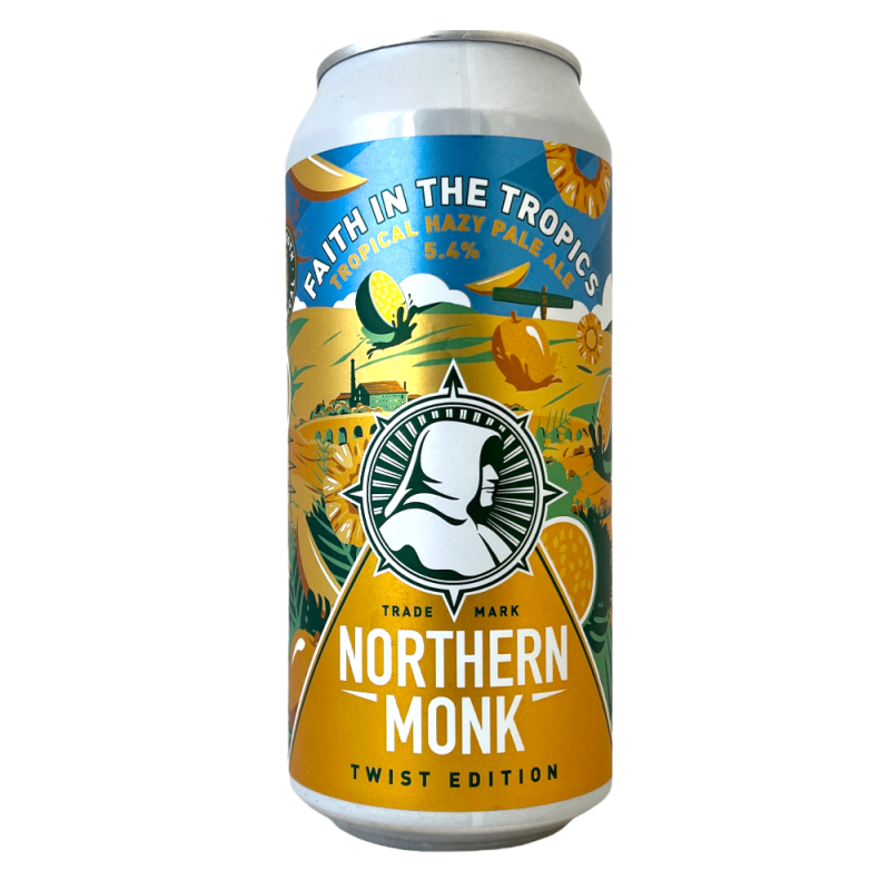 Bière Faith in the Tropics Hazy Pale Ale 44 cl Brasserie Northern Monk Brew Co