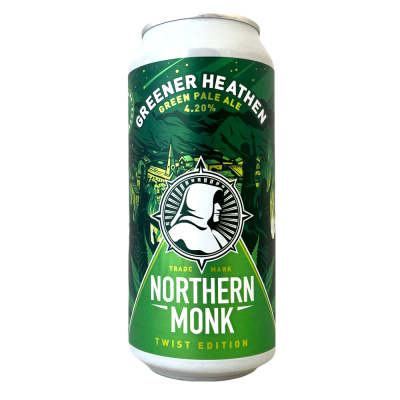 Bière Greener Heathen Green Pale Ale 44 cl Brasserie Northern Monk Brew Co