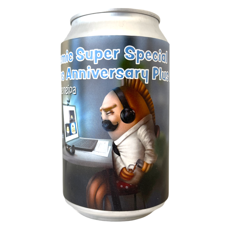 Bière Pandemic Super Special 2 Years Anniversary Plus Lite 33 cl Brasserie Lobik