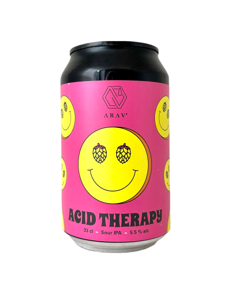 Bière Acid Therapy Sour IPA 33 cl Brasserie Arav' Brewery