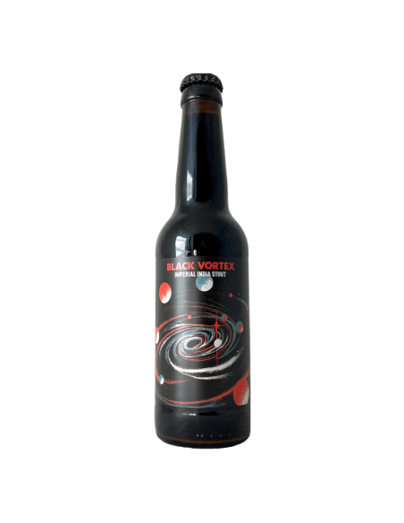 Bière Black Vortex Imperial India Stout 33 cl Brasserie Hoppy Road