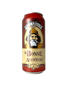 Bière La Bonne Aventure Ambrée 47,3 cl Microbrasserie Pit Caribou