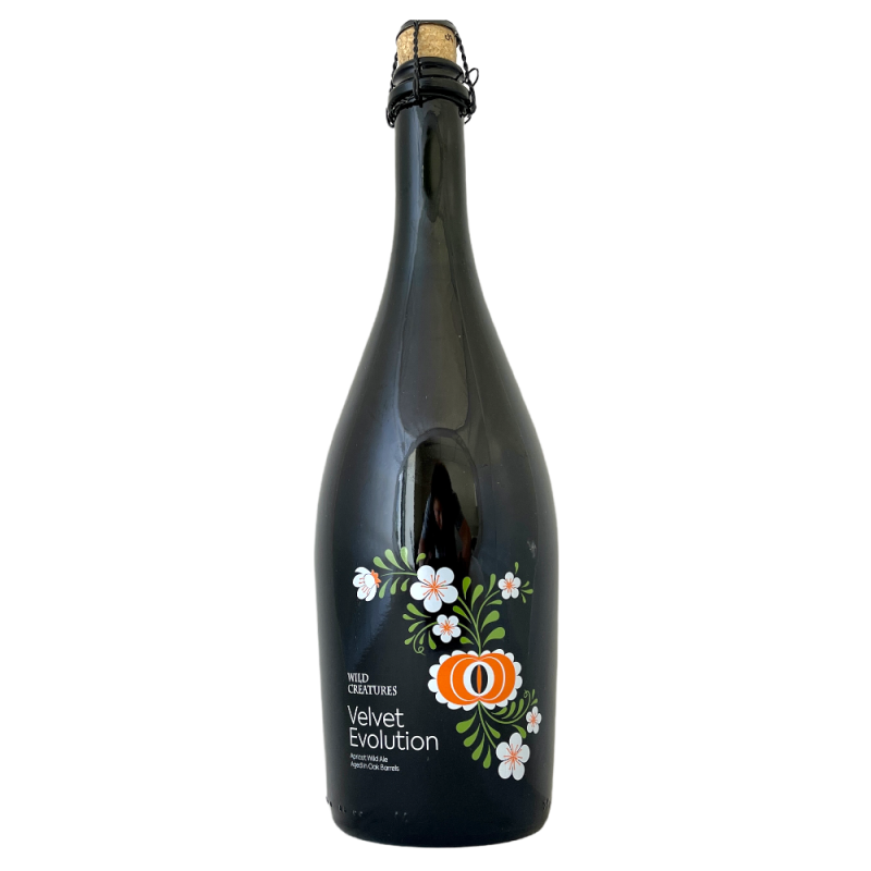 Bière Velvet Evolution Apricot Wild Ale Aged 75 cl Brasserie Wild Creatures