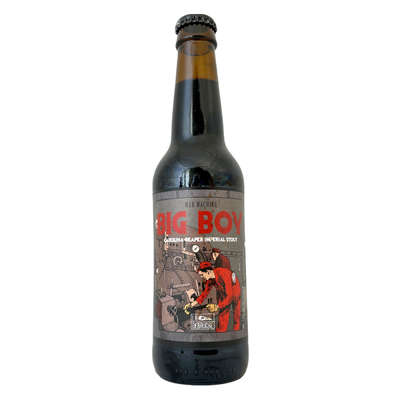 Bière Big Boy Carolina Reaper Imperial Stout 33 cl Brasserie La Débauche