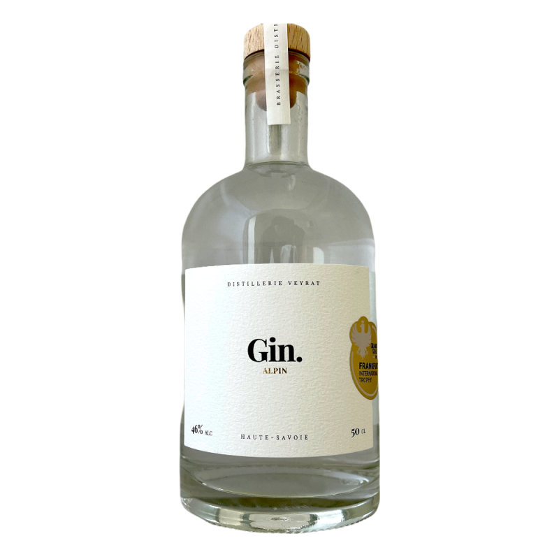 Gin Bio 50 cl Brasserie Distillerie Veyrat