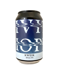 Bière Hvit Hopp Kveik White IPA Canette 33 cl Brasserie Arav' Craft Brewery
