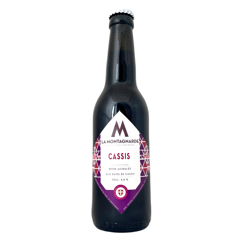 Bière Cassis Sour 33 cl Brasserie La Montagnarde