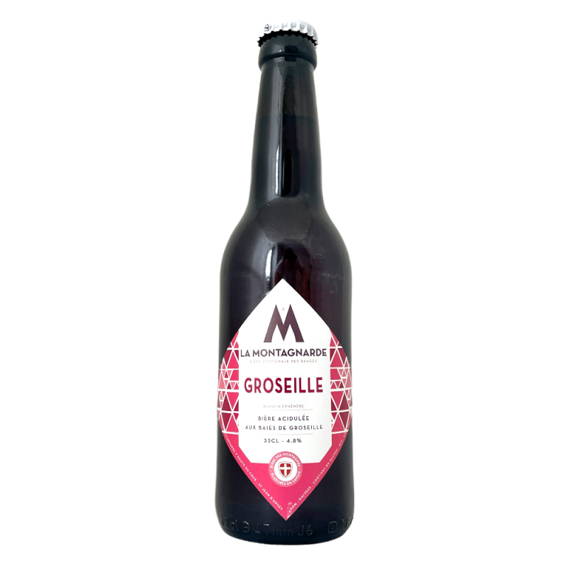 Bière Groseille Sour 33 cl Brasserie La Montagnarde