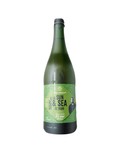Bière La Sun & Sea de Yann Saison Concombre Algues 75 cl Brasserie Thiriez