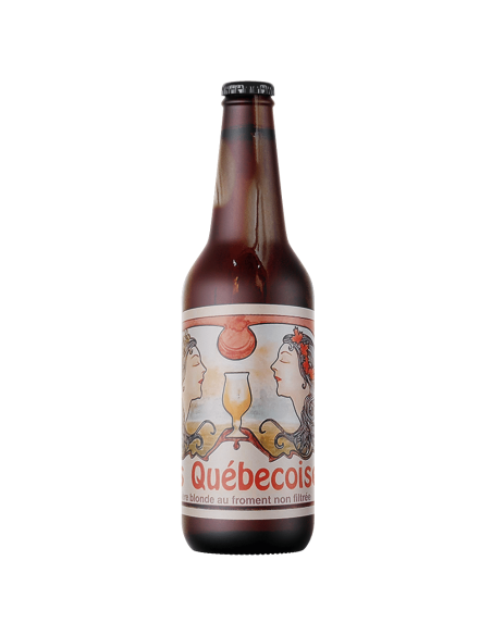 Bière Les Québécoises Blonde au Froment 33 cl Brasserie Thiriez
