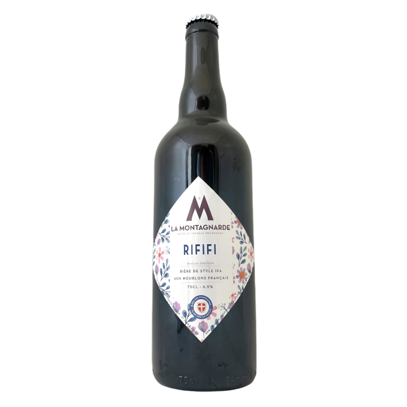 Bière Rififi IPA 75 cl Micro Brasserie La Montagnarde