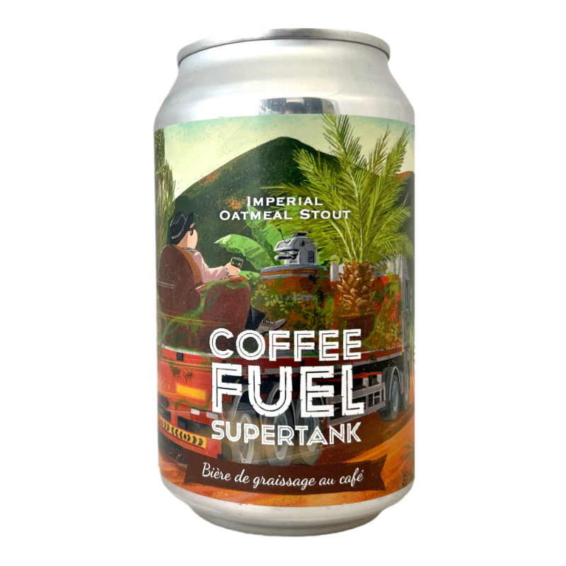 Bière Coffee Fuel SuperTank Imperial Stout 33 cl Brasserie Piggy Brewing