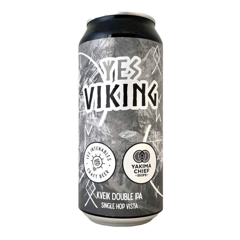 Bière Yes Viking ! Kveik DIPA 44 cl Brasserie Les Intenables